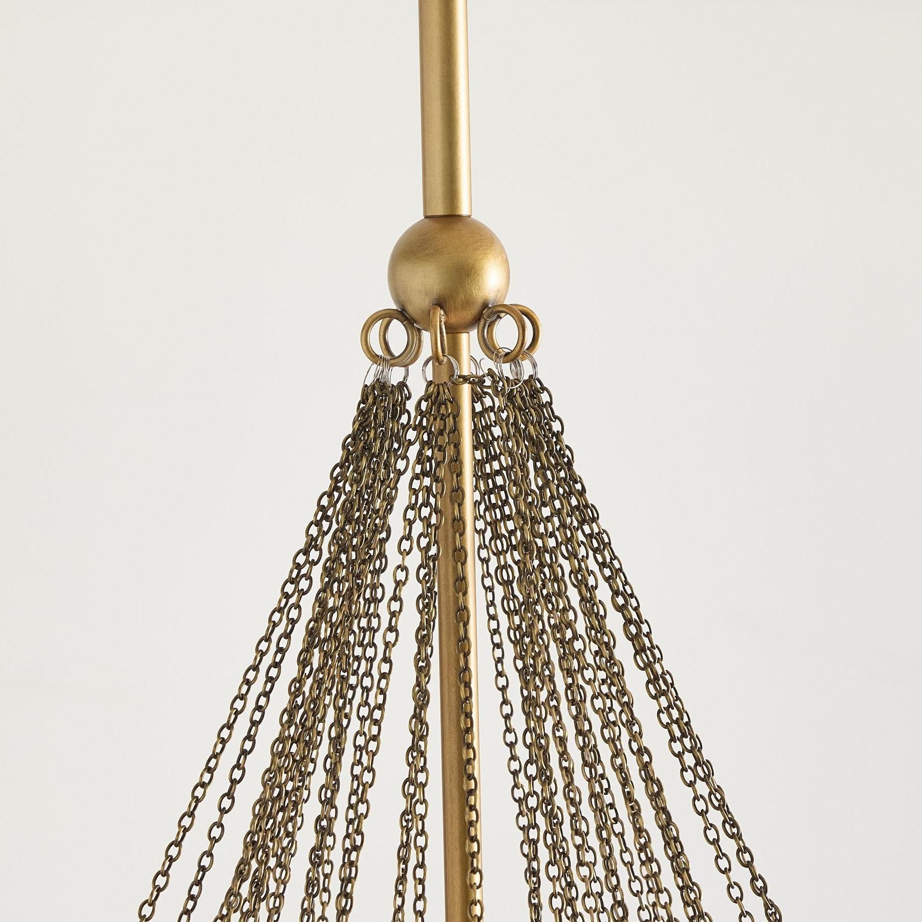 Haze Glass Bubble Chandelier