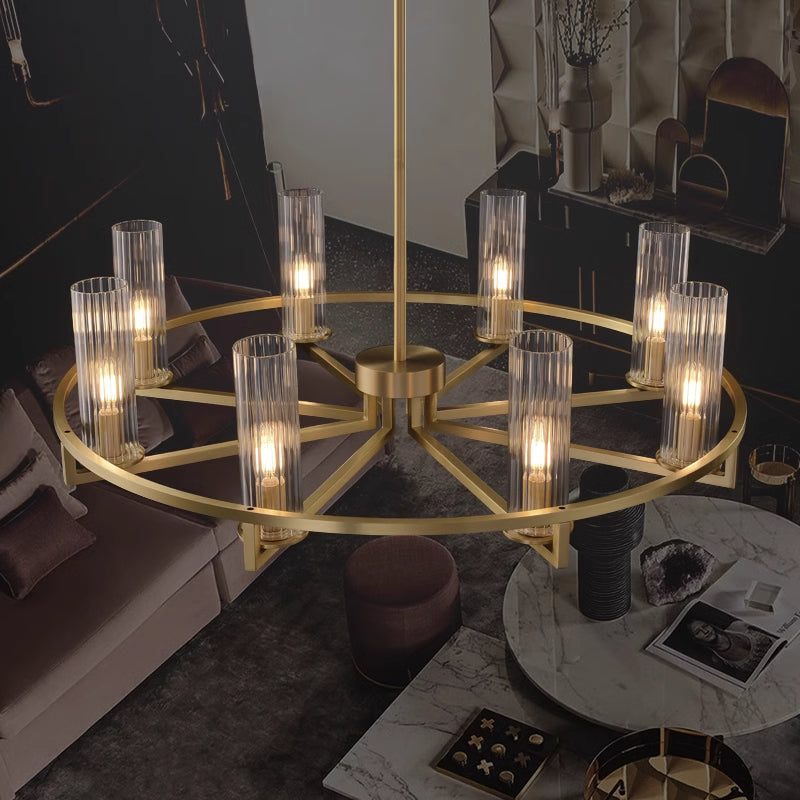 Arisha Post Modern Designer LED Pendant Light Glass/Metal Living Room/Badroom - Letslighting