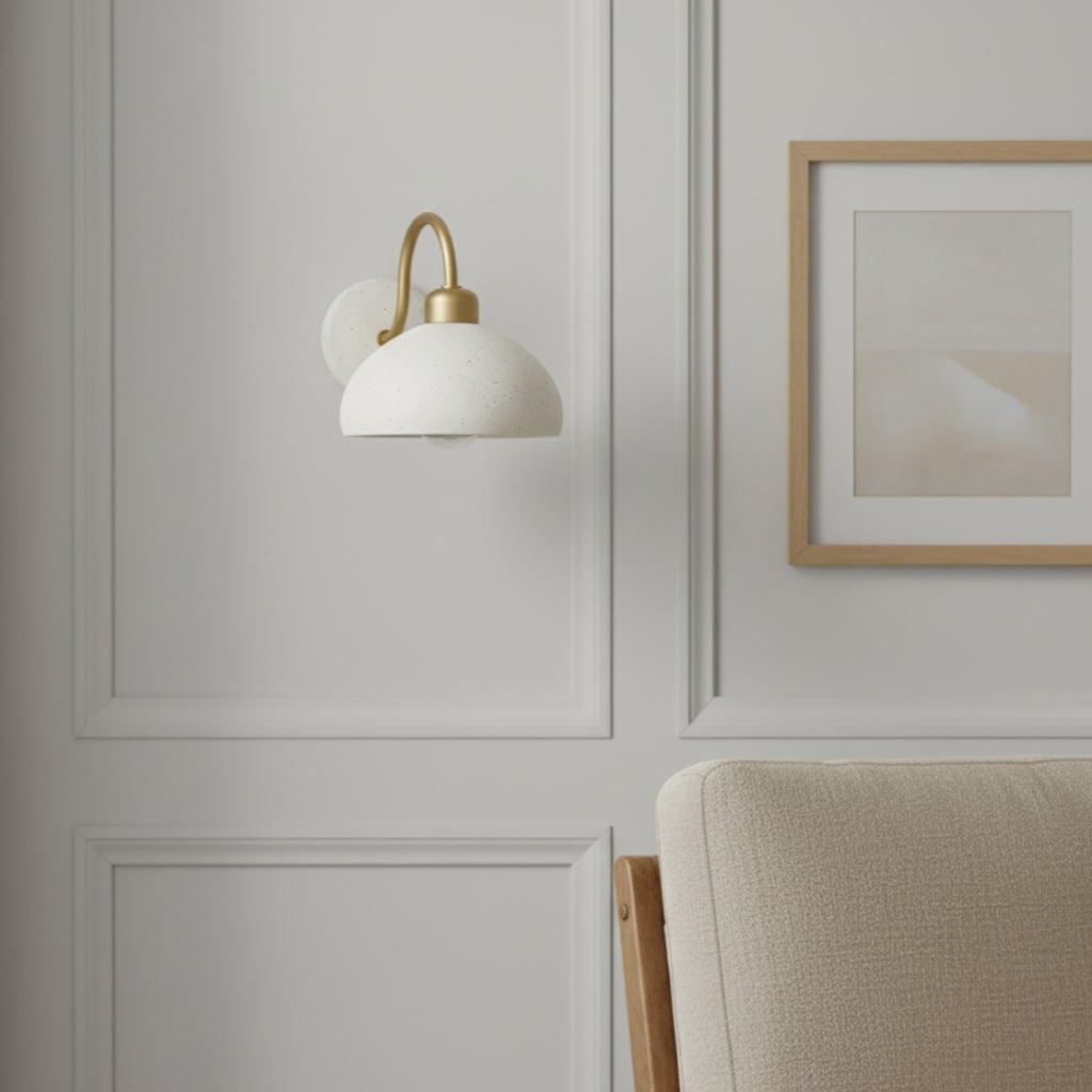Terra Wall Lamp Ceramic$Brass