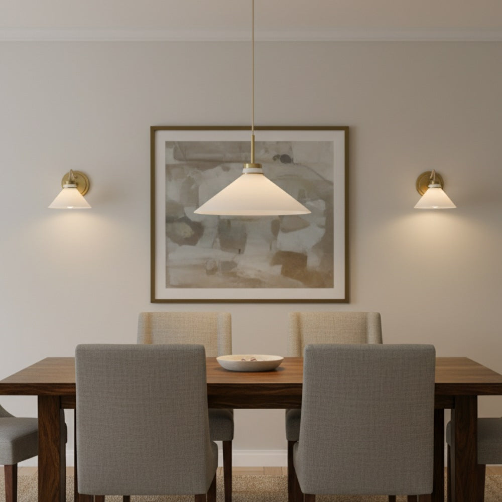 Grange Pendant Light Metal&Glass