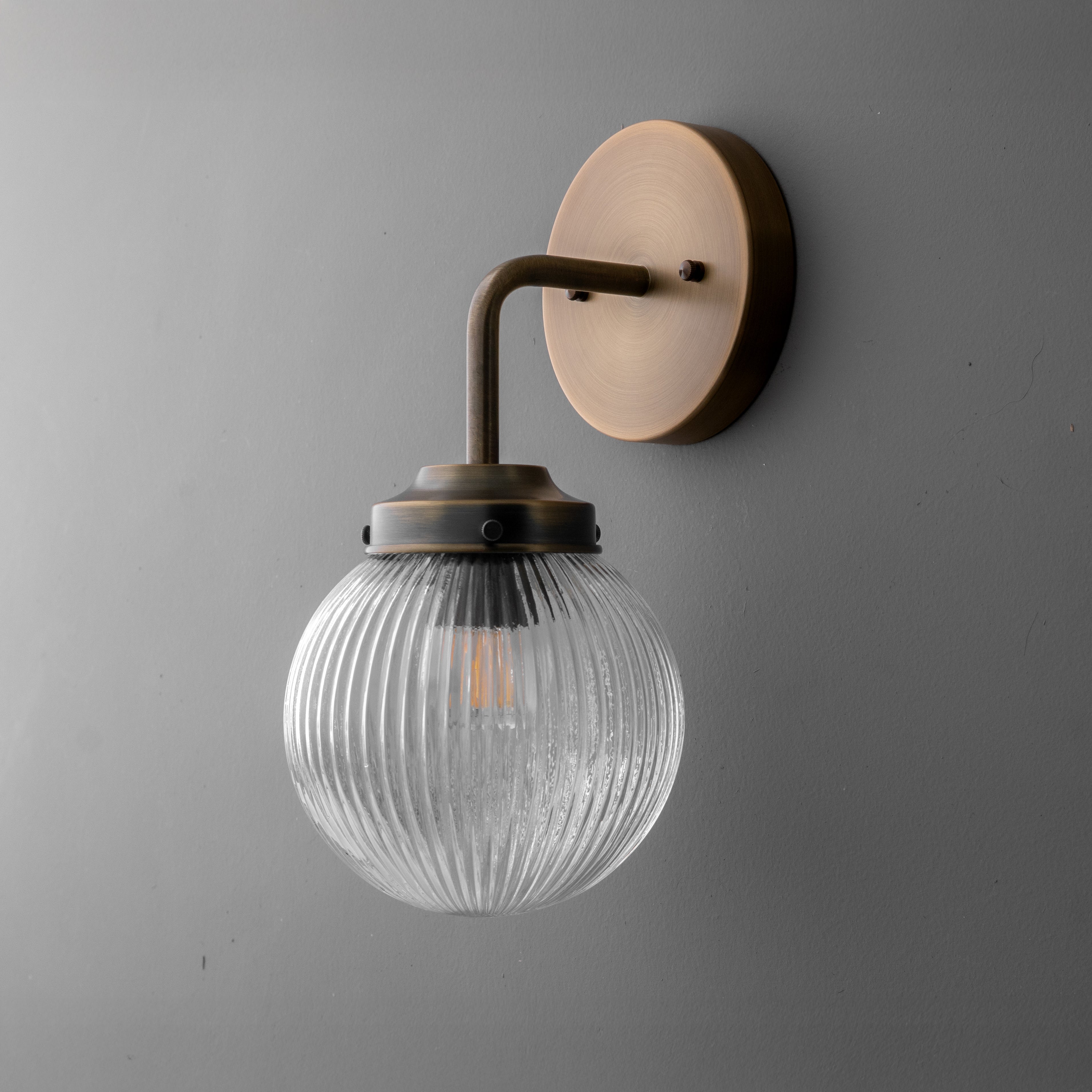 Pearl Wall Sconce Lighting Glass Industrial Living Room