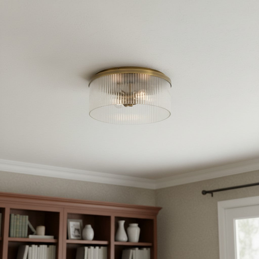 Haze Ceiling Light Glass&Metal