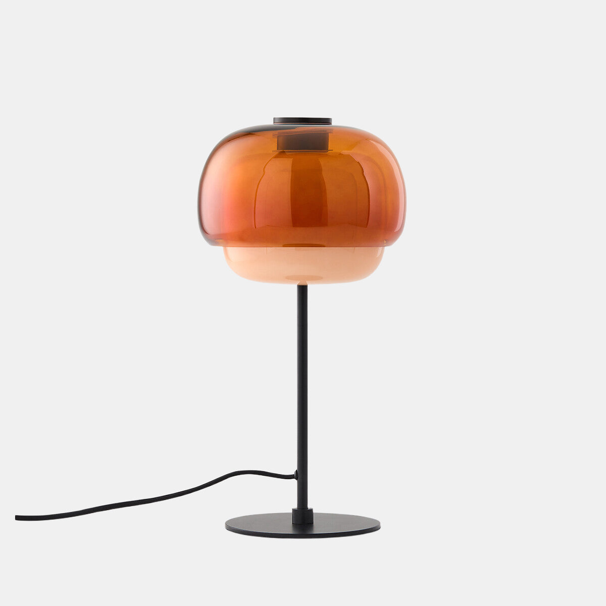 Orbit  Glass Table Lamp For Living Room
