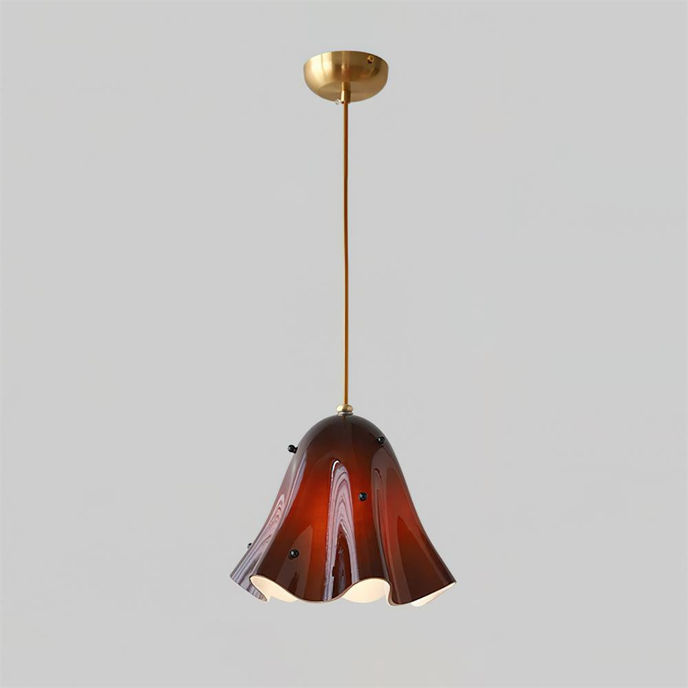 Musa Artistic Glass Modern Bloom Inspired Ceiling Lamp