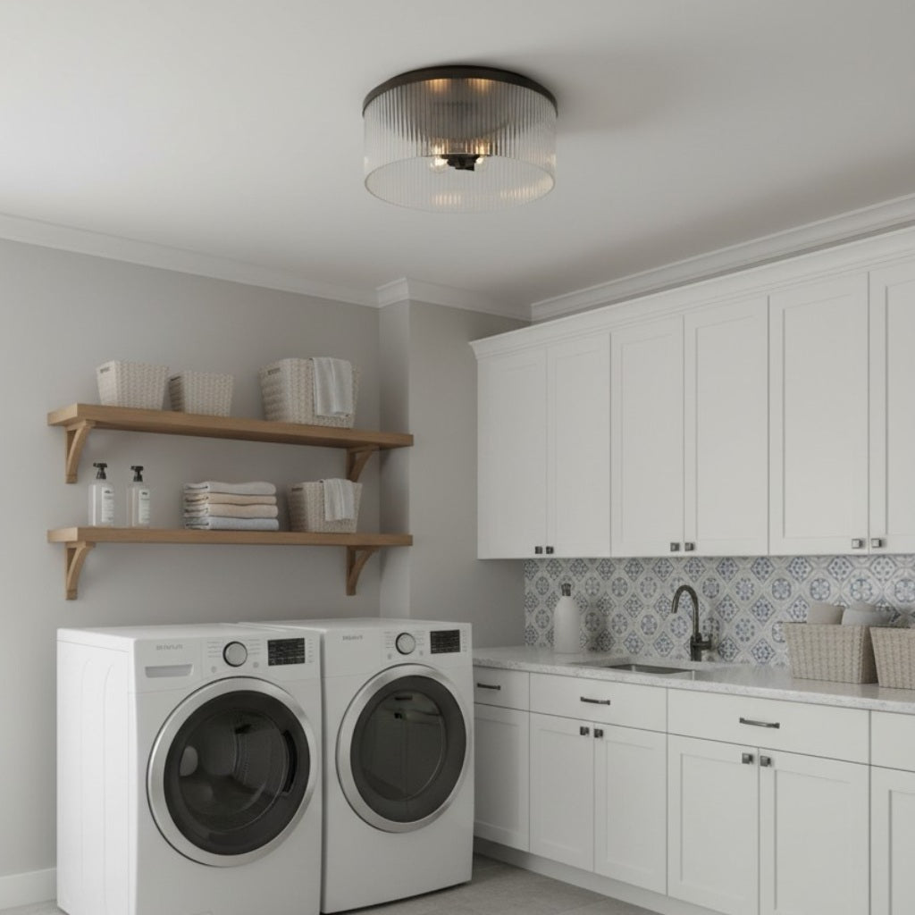 Haze Ceiling Light Glass&Metal