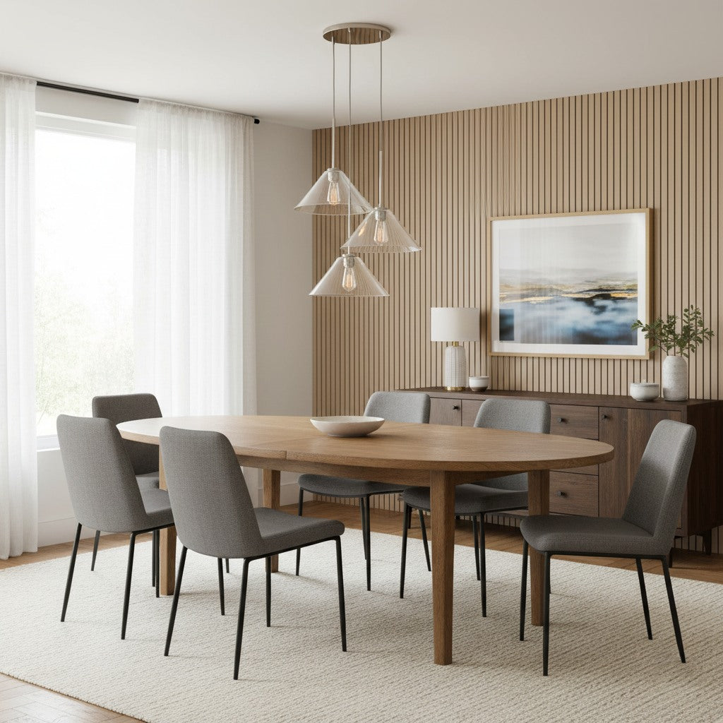 Cone 3-Light Brass Chandelier