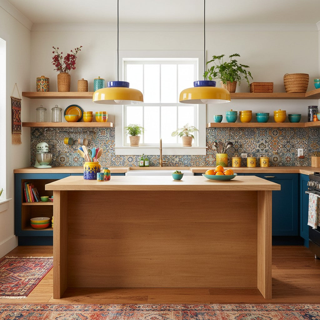 Hues Ceramic Bowl  Pendant Light