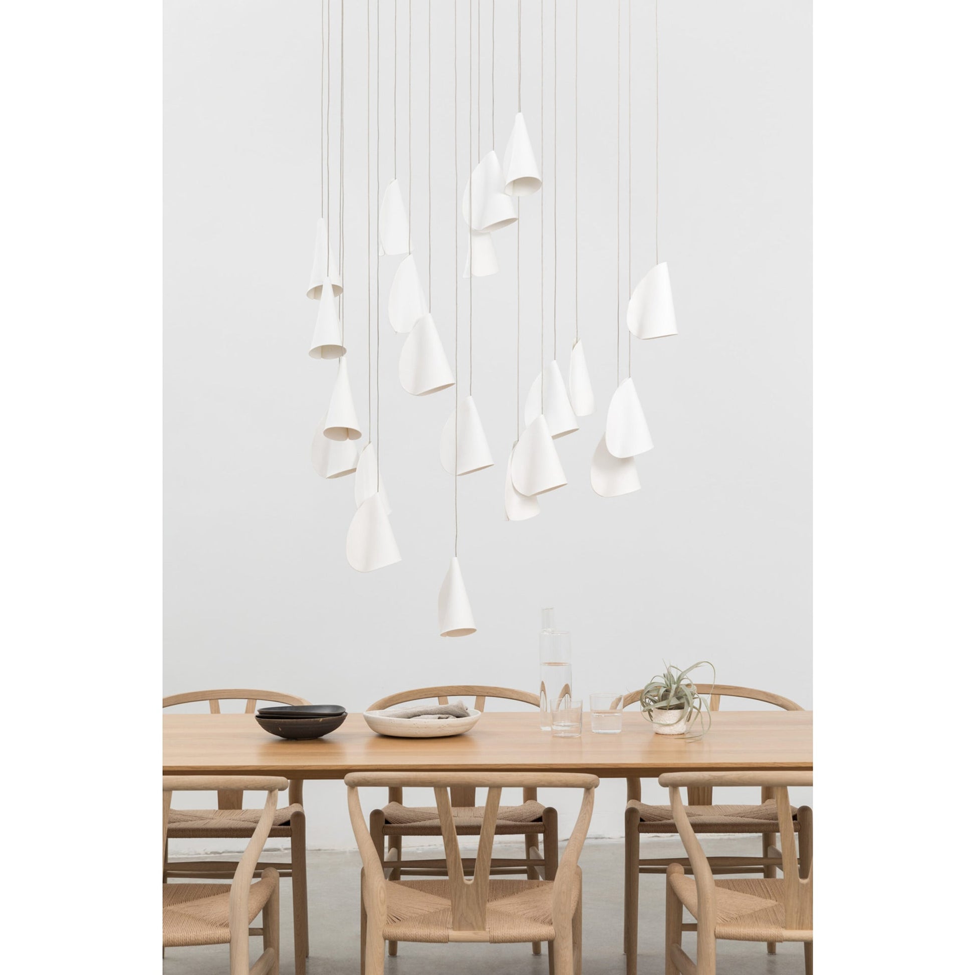 Ulfuvye Porcelain Ceramics Pendant Lamp - Lamp Copper
