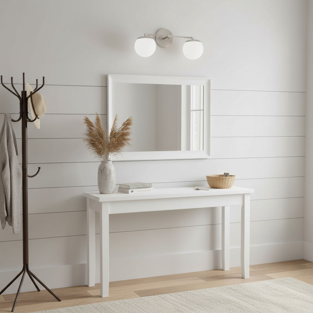 Pearl Milk Glass  Brass Wall Sconce Bathroom