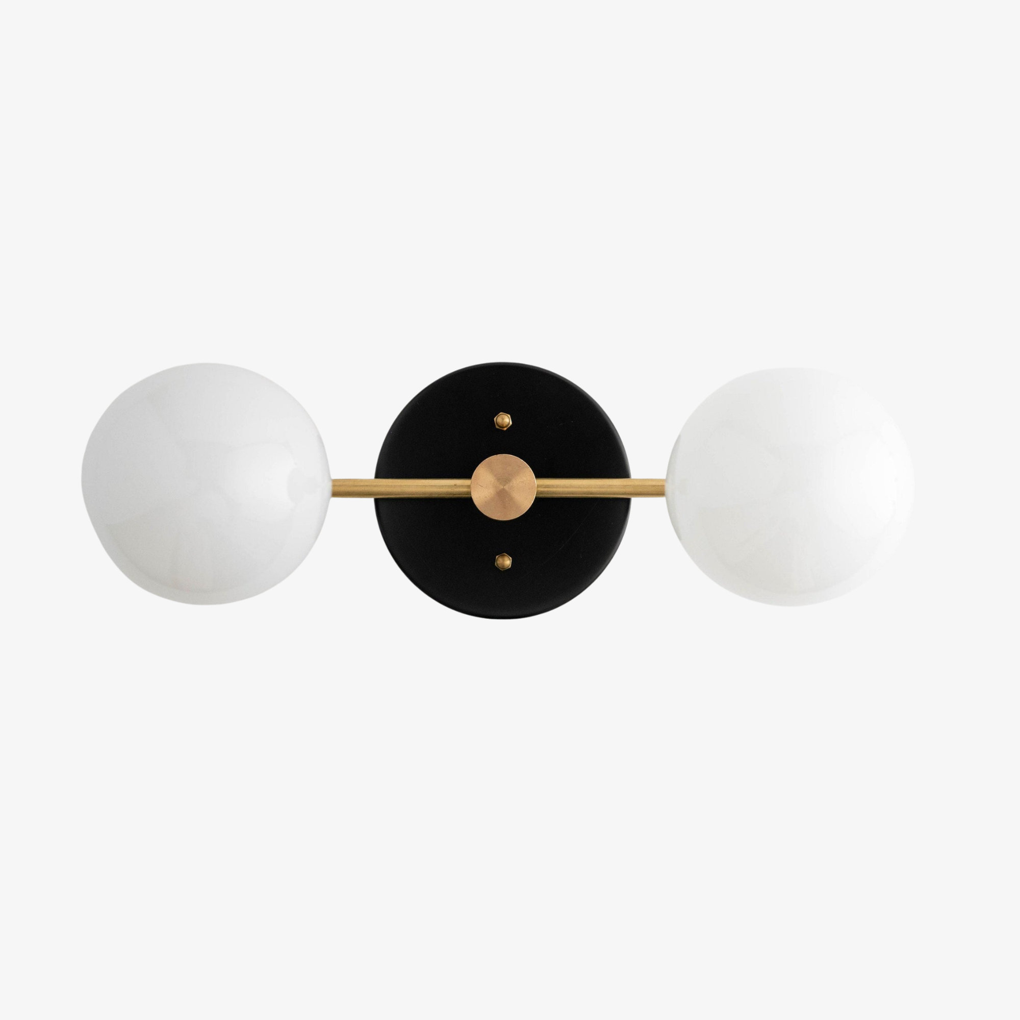 Pearl  Modern Brass Wall Sconce for Bathroom