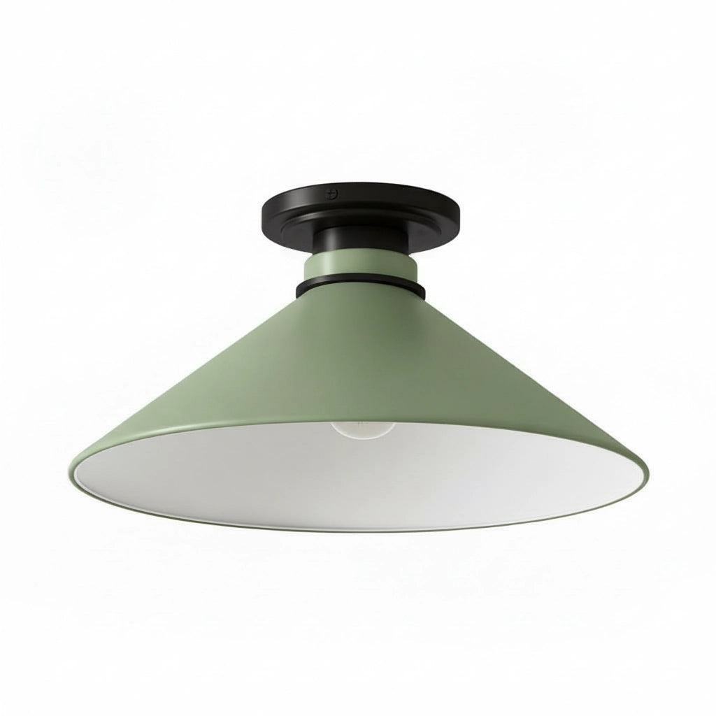 Grange Ceiling Light Metal&Glass