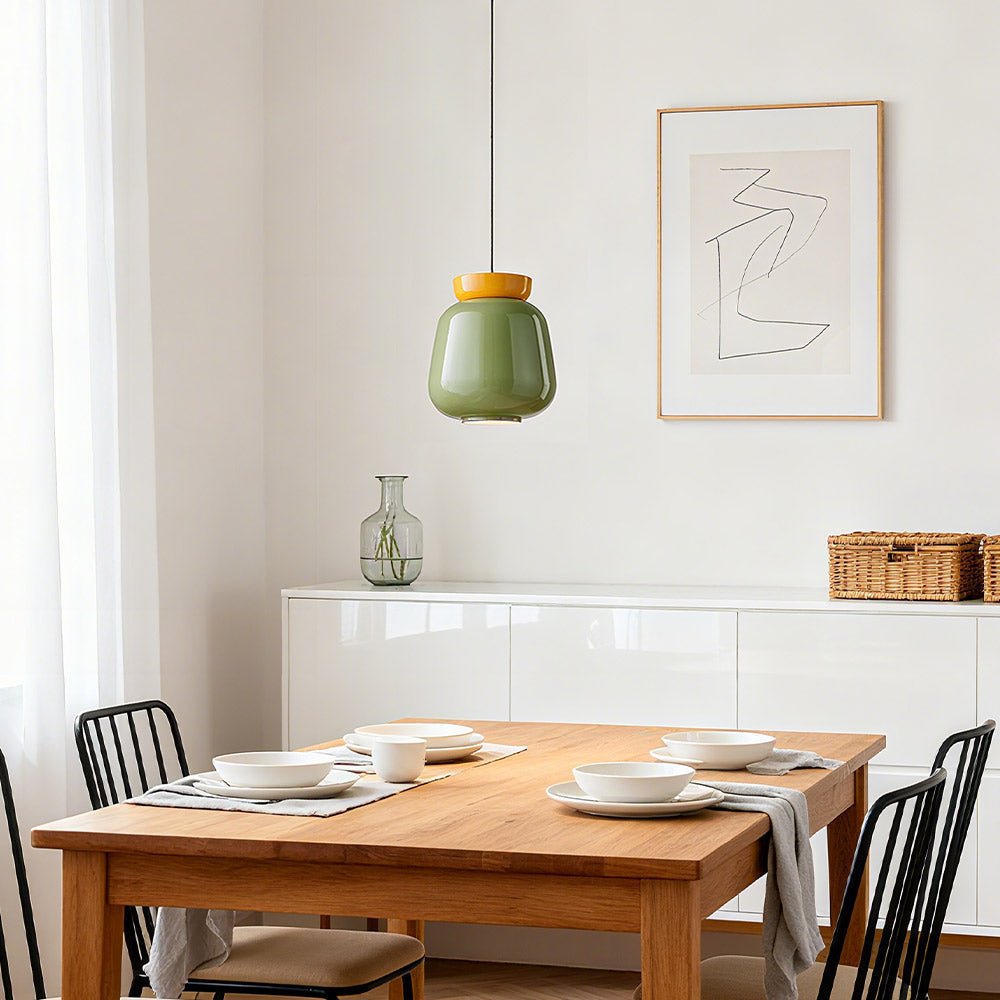 Hues Ceramic Bowl  Pendant Light