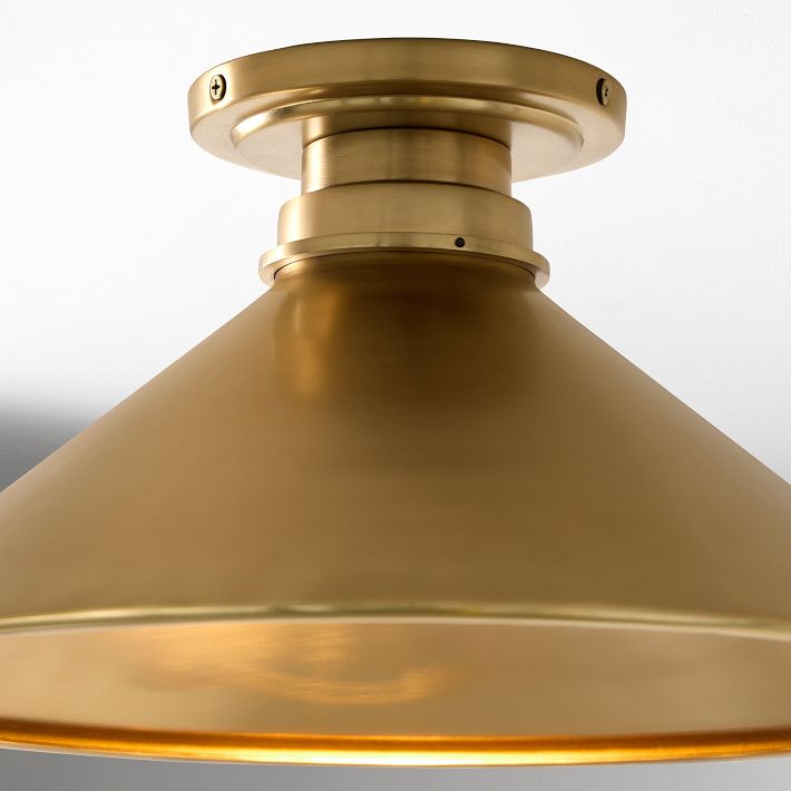 Grange Ceiling Light Metal&Glass