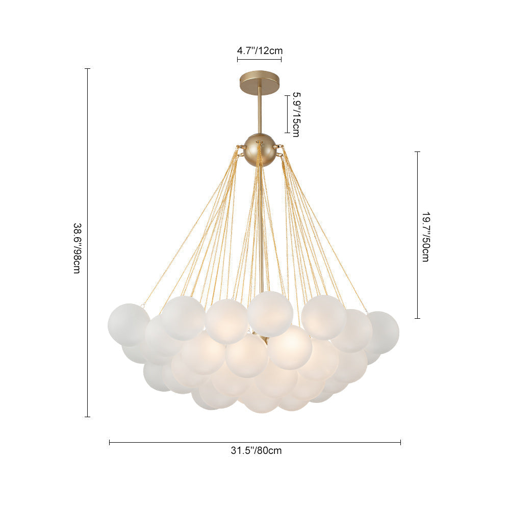 Ljomuli Individual Creativity Glass Chandelier