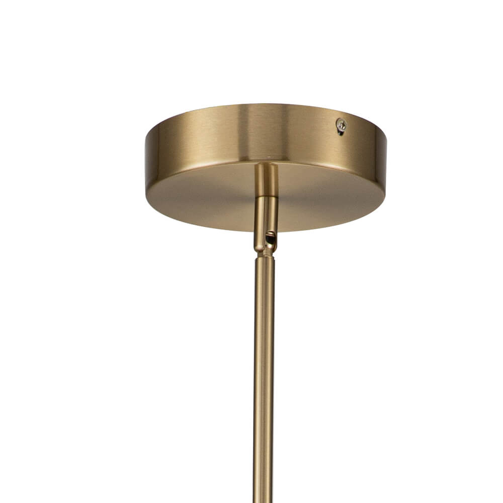Jarnsid Modern Sputnik Metal Chandelier - Lamp Copper