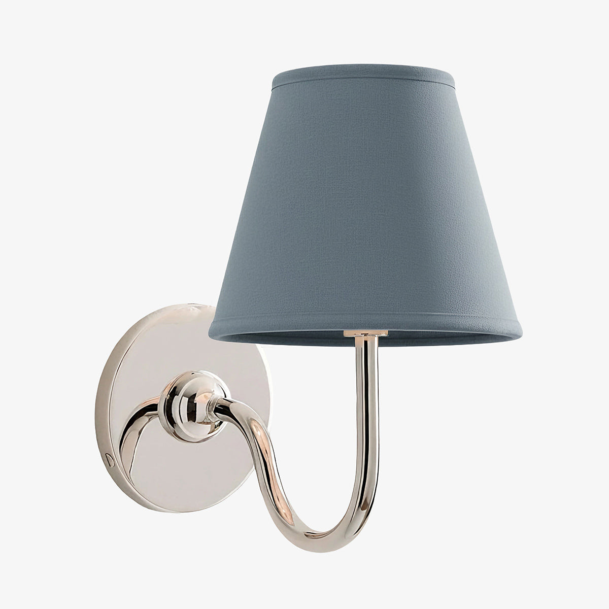 Grace Brass Linen Wall Lamp