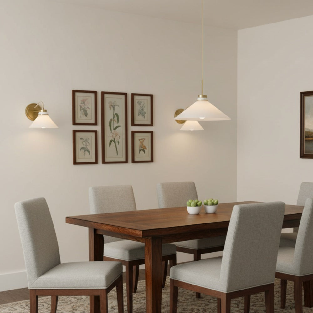 Grange Pendant Light Metal&Glass