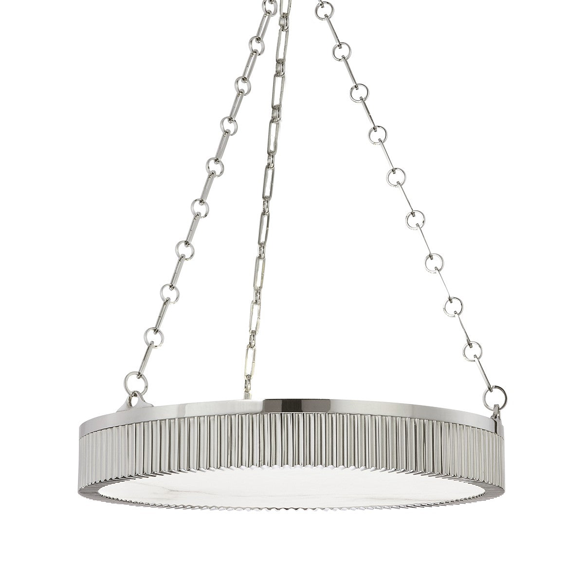Ariadne Alabaster Disc Chandelier