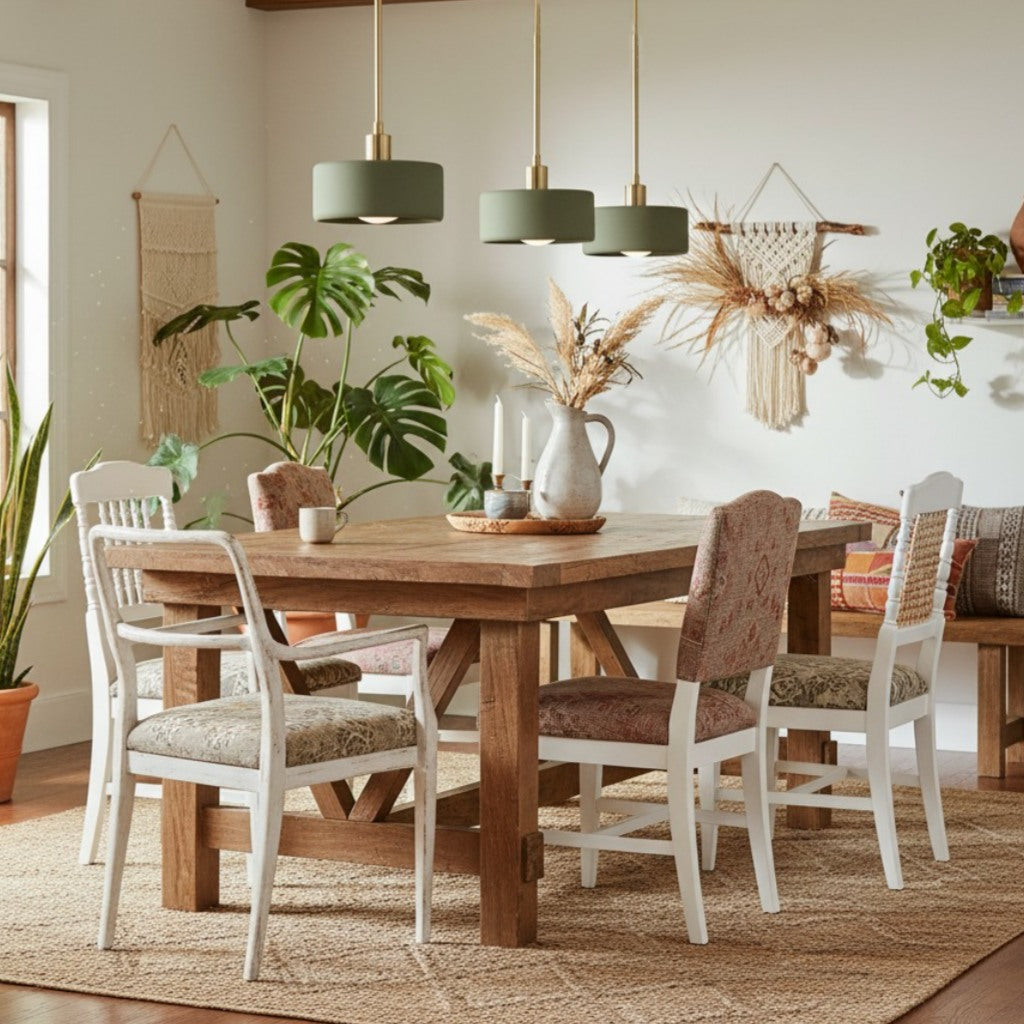 Kiln Single Pendant Lights for Kitchen Porcelain
