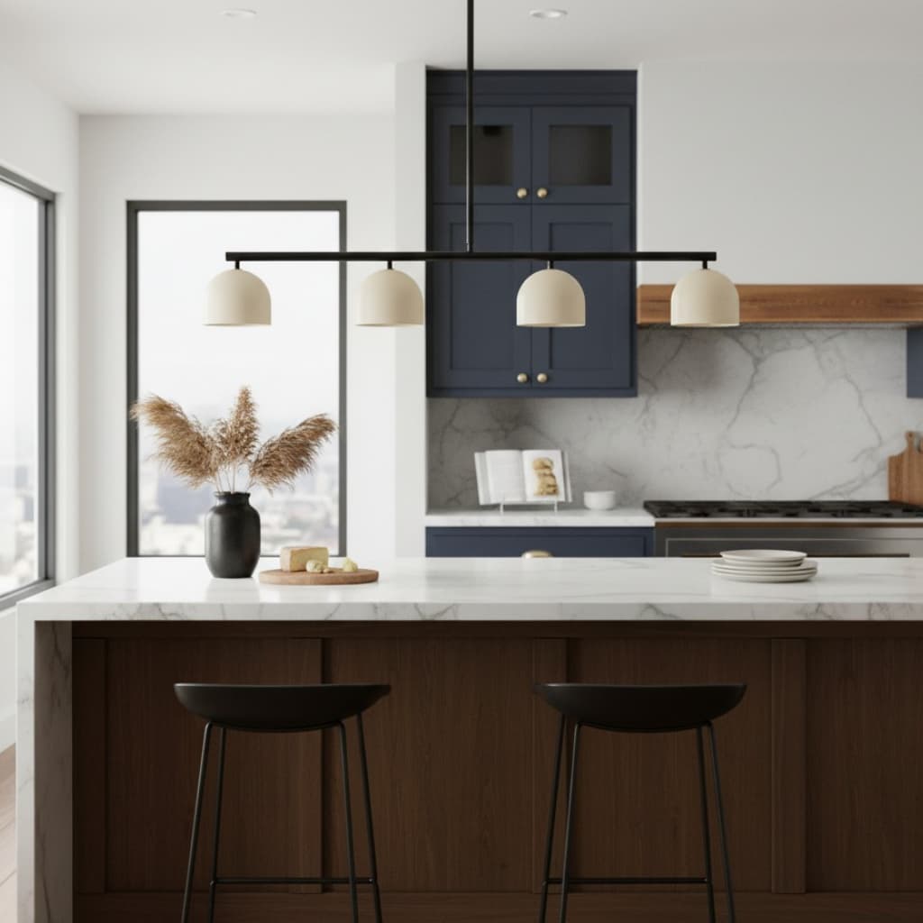 Chroma Multi-Light Dome Chandelier