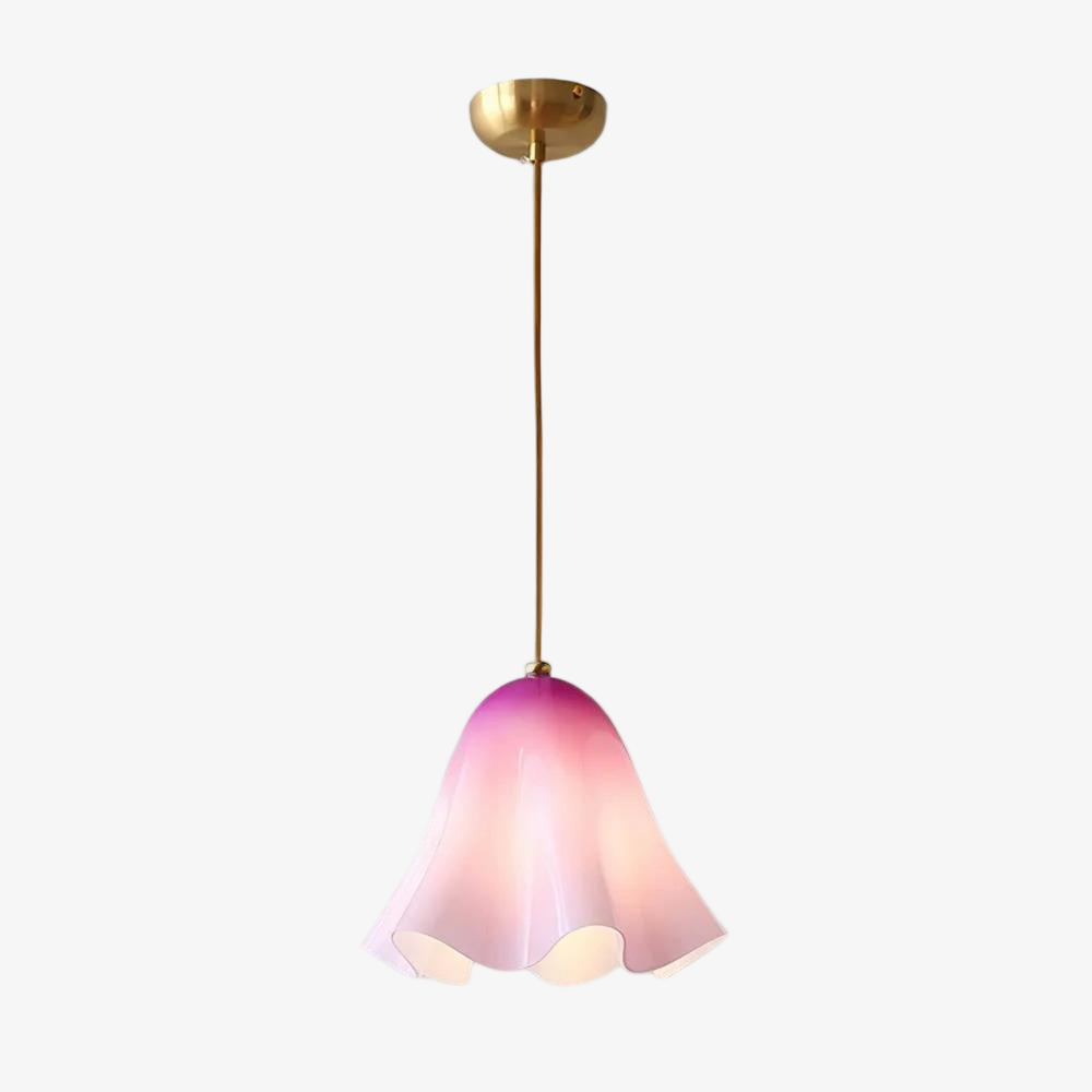 Musa Artistic Glass Modern Bloom Inspired Ceiling Lamp