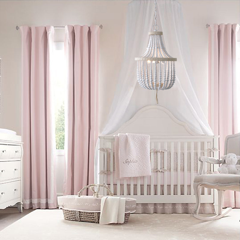 Silva Design LED Pendant Light Wood Metal Wood Bed Living Childrensroom - Letslighting