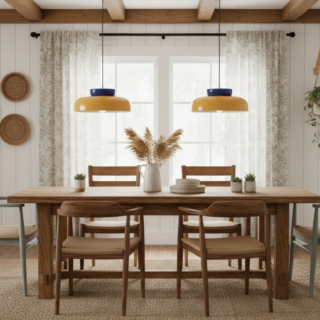 Hues Ceramic Bowl  Pendant Light