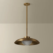 Pike Brass Bowl Pendant Light