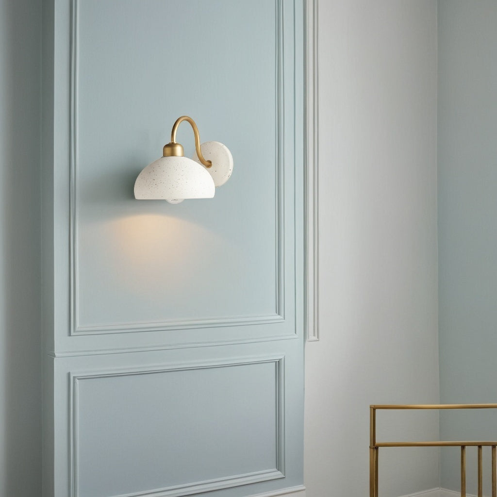 Terra Wall Lamp Ceramic$Brass