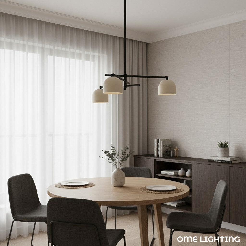 Chroma Brass  Multi-Light Chandelier