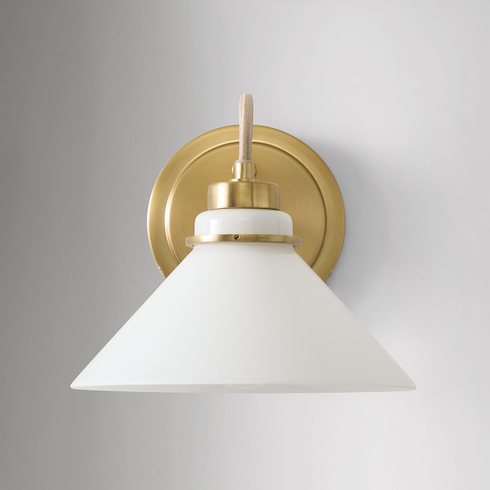 Grange Wall Lamp Metal&Glass
