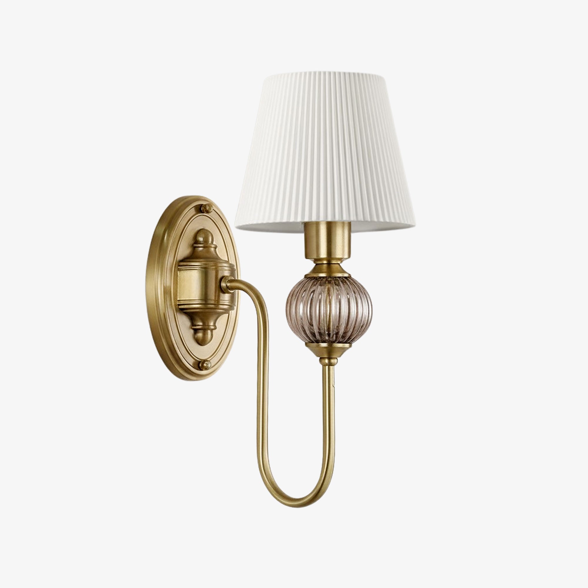 Lodge Wall Lamp Ceramic&Fabric&Metal