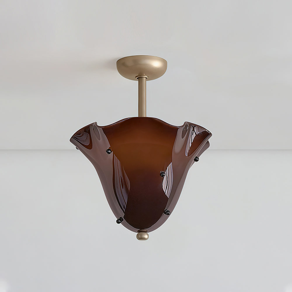 Musa Decorative Glass Ceiling Light Modern