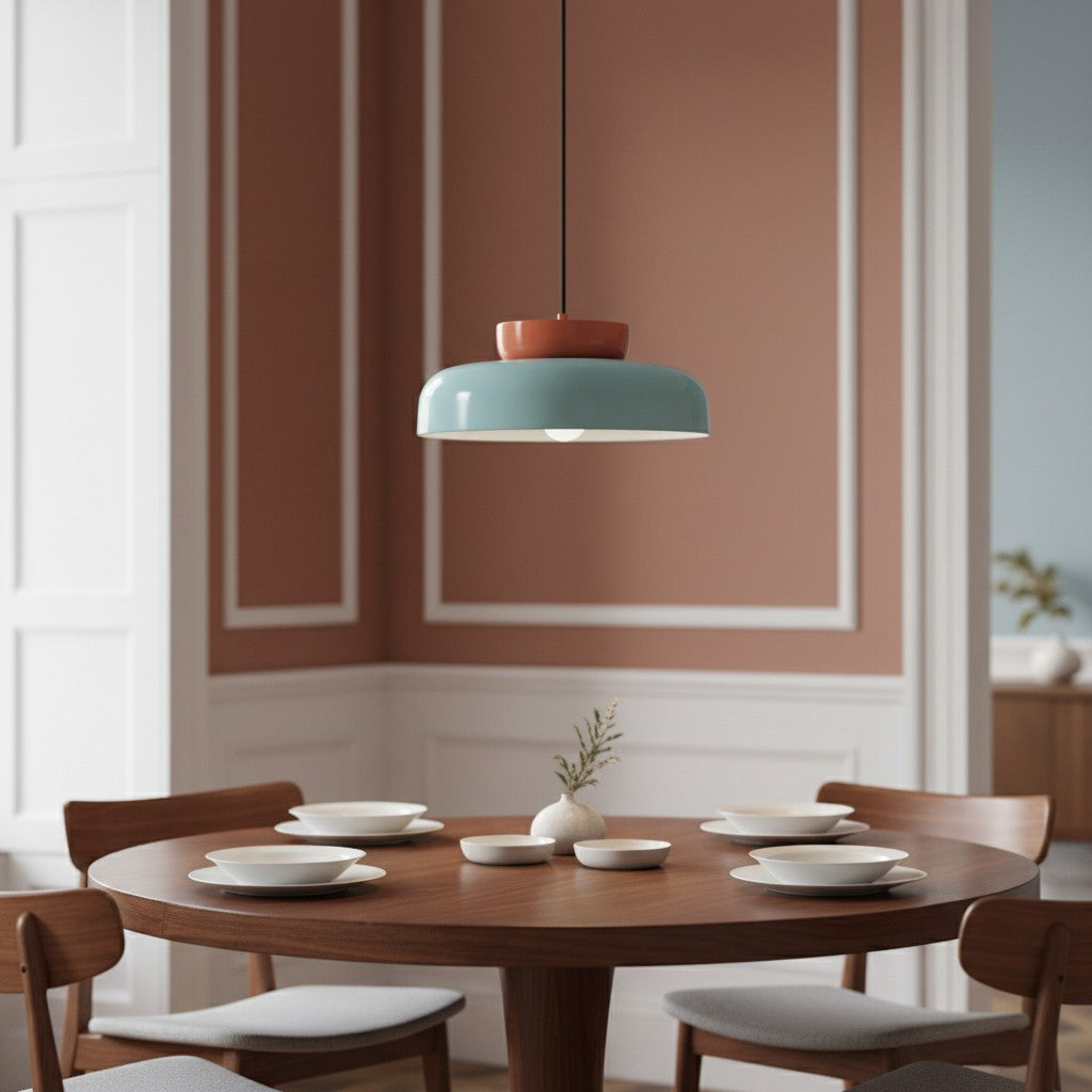 Hues Ceramic Bowl  Pendant Light