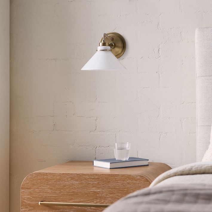 Grange Wall Lamp Metal&Glass