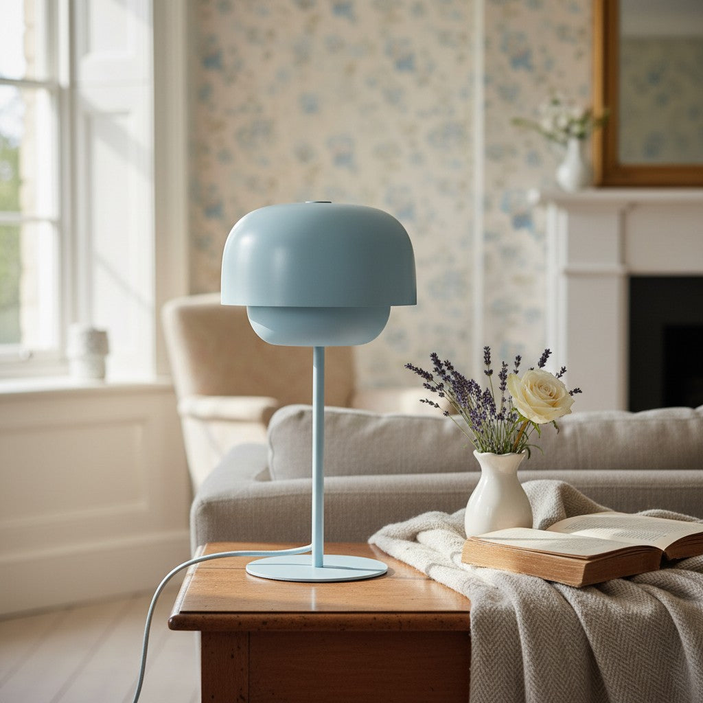 Orbit Contemporary Metal Dual Shade Lamp
