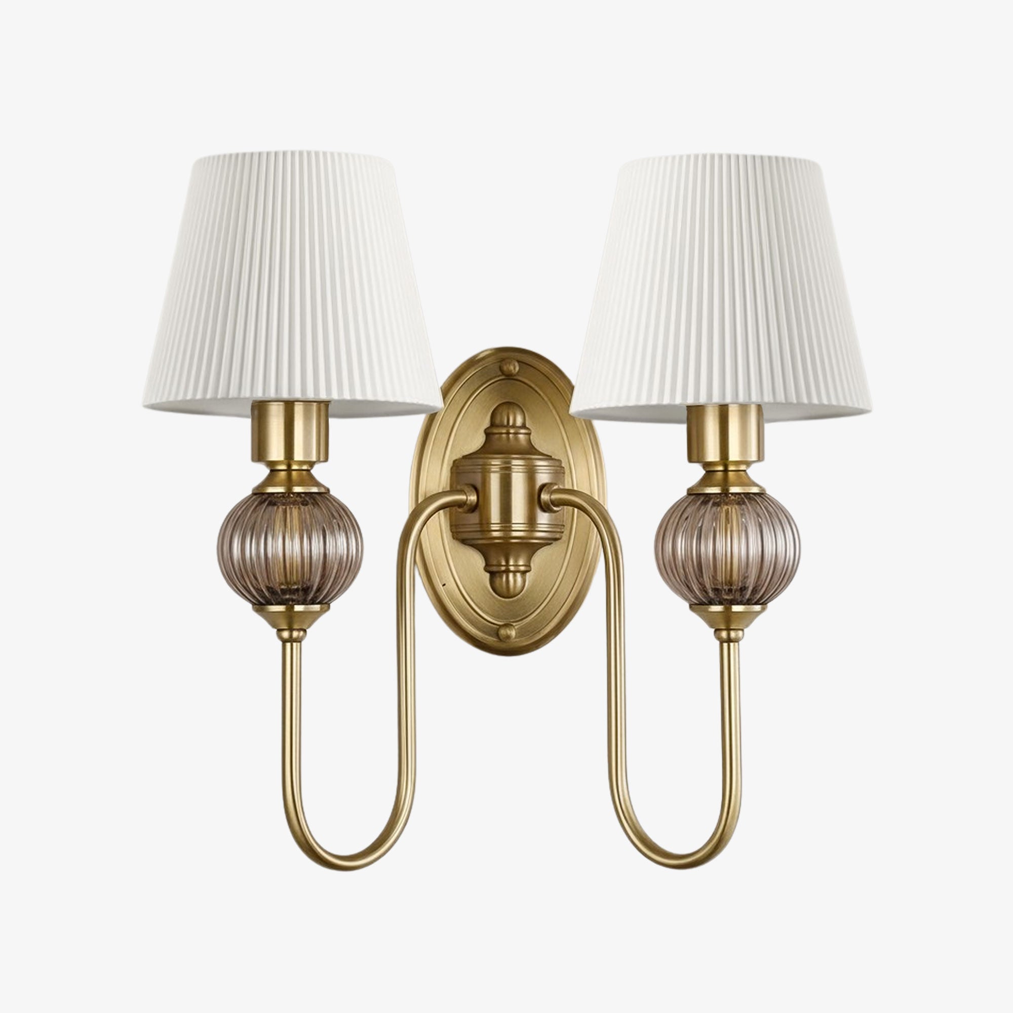 Lodge Wall Lamp Ceramic&Fabric&Metal