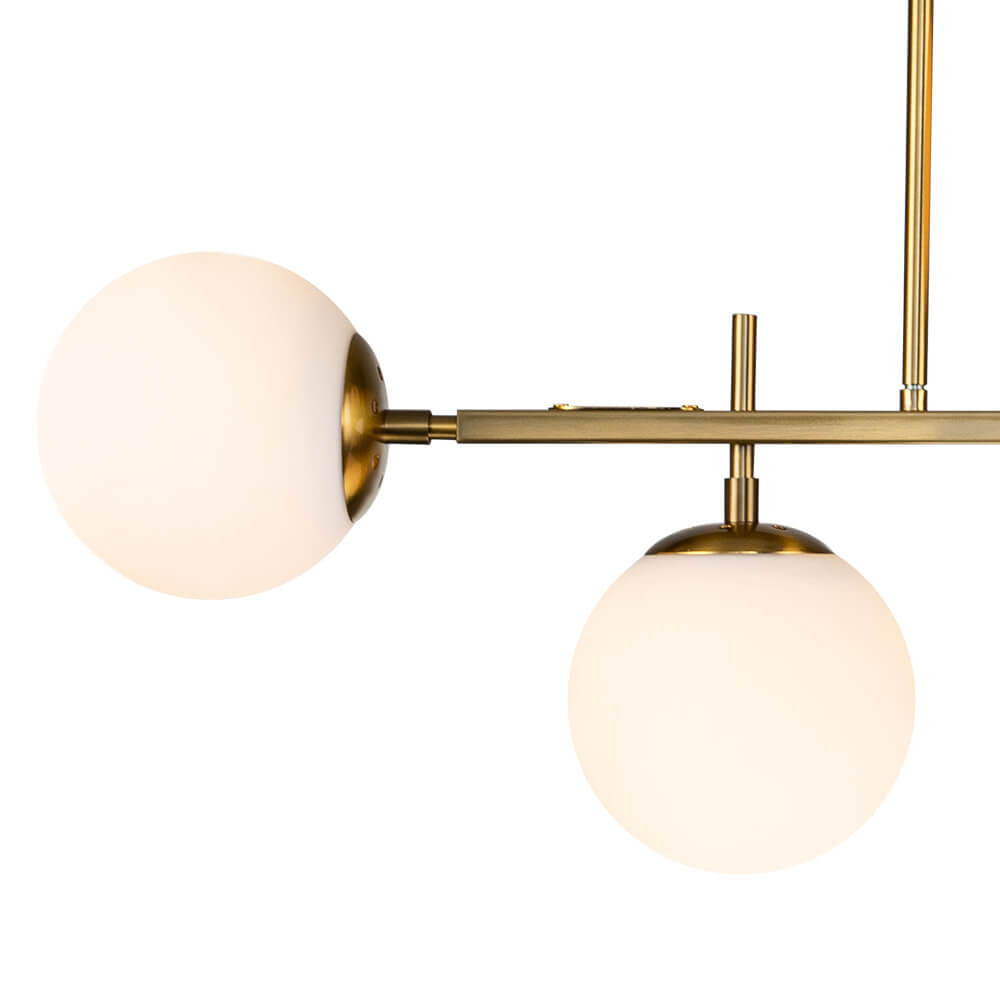 Alvno Linear Glass Chandelier