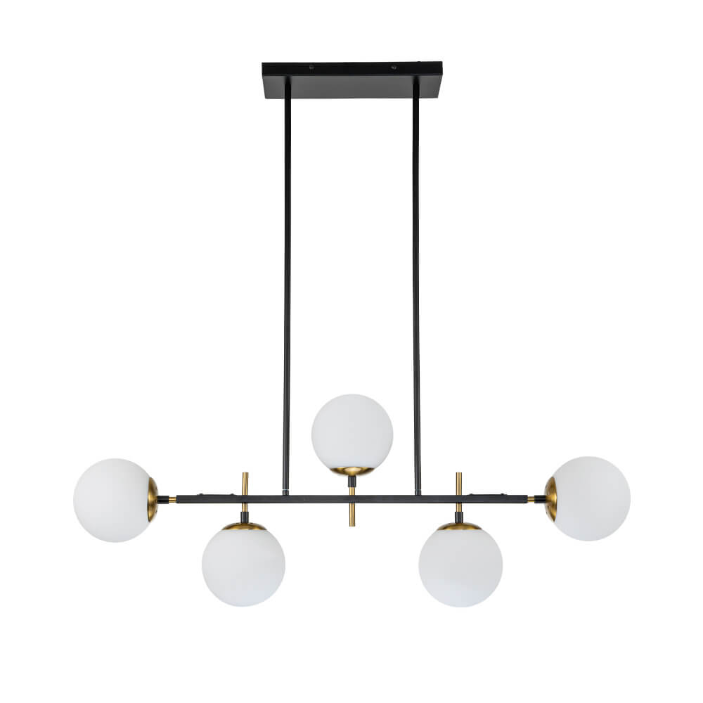 Alvno Linear Glass Chandelier