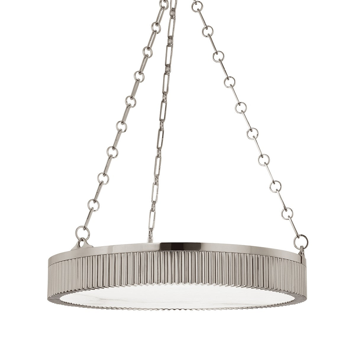 Ariadne Alabaster Disc Chandelier