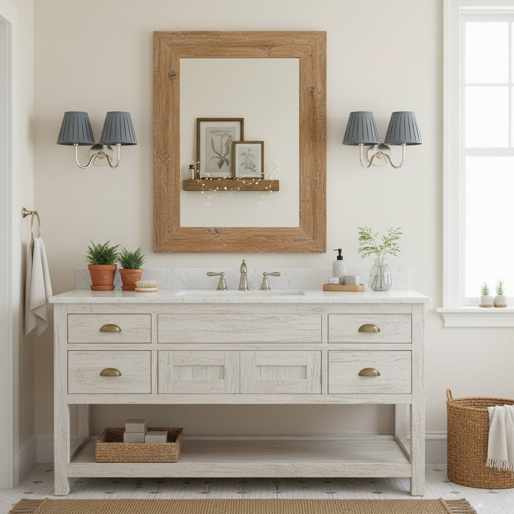 Grace Brass Linen Wall Lamp