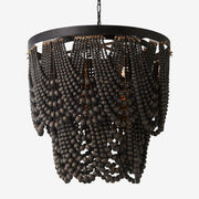 Silva LED Pendant Lights Rust Wood Metal Living Room Badroom - Letslighting