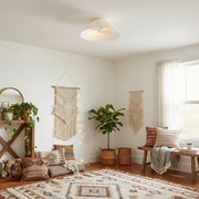 Grace Ceiling Light Metal&Linen