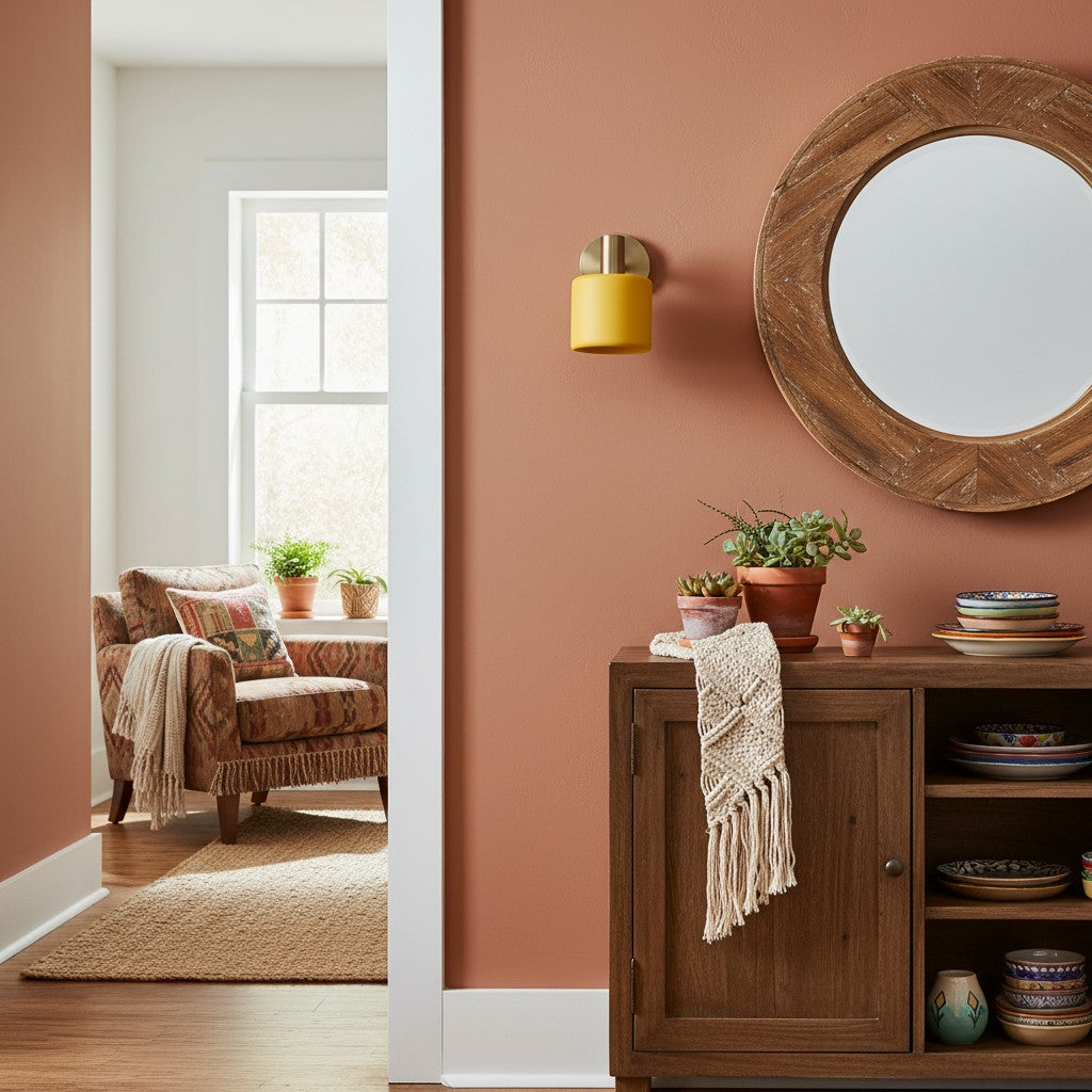 Kiln Porcelain Metal Wall Sconce