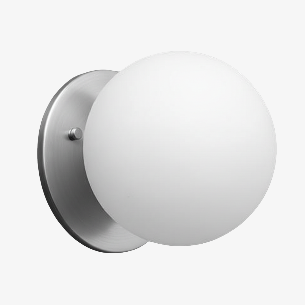 Pearl Wall Lamp Brass&Glass