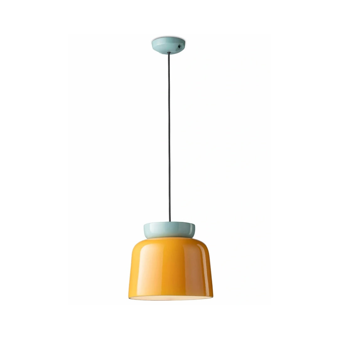 Hues Ceramic Bowl  Pendant Light