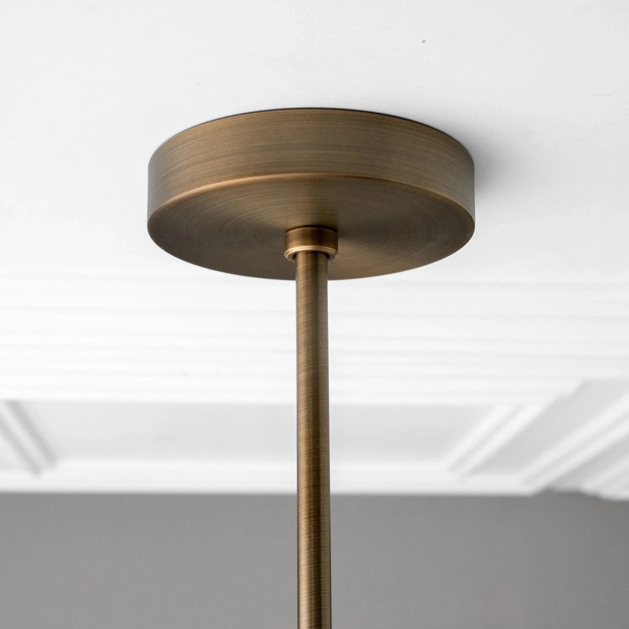 Pearl Multi-Light Brass Chandelier