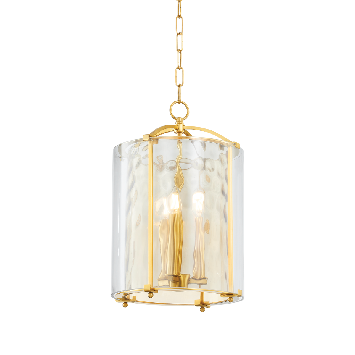 Phoenix Glass Lantern Pendant