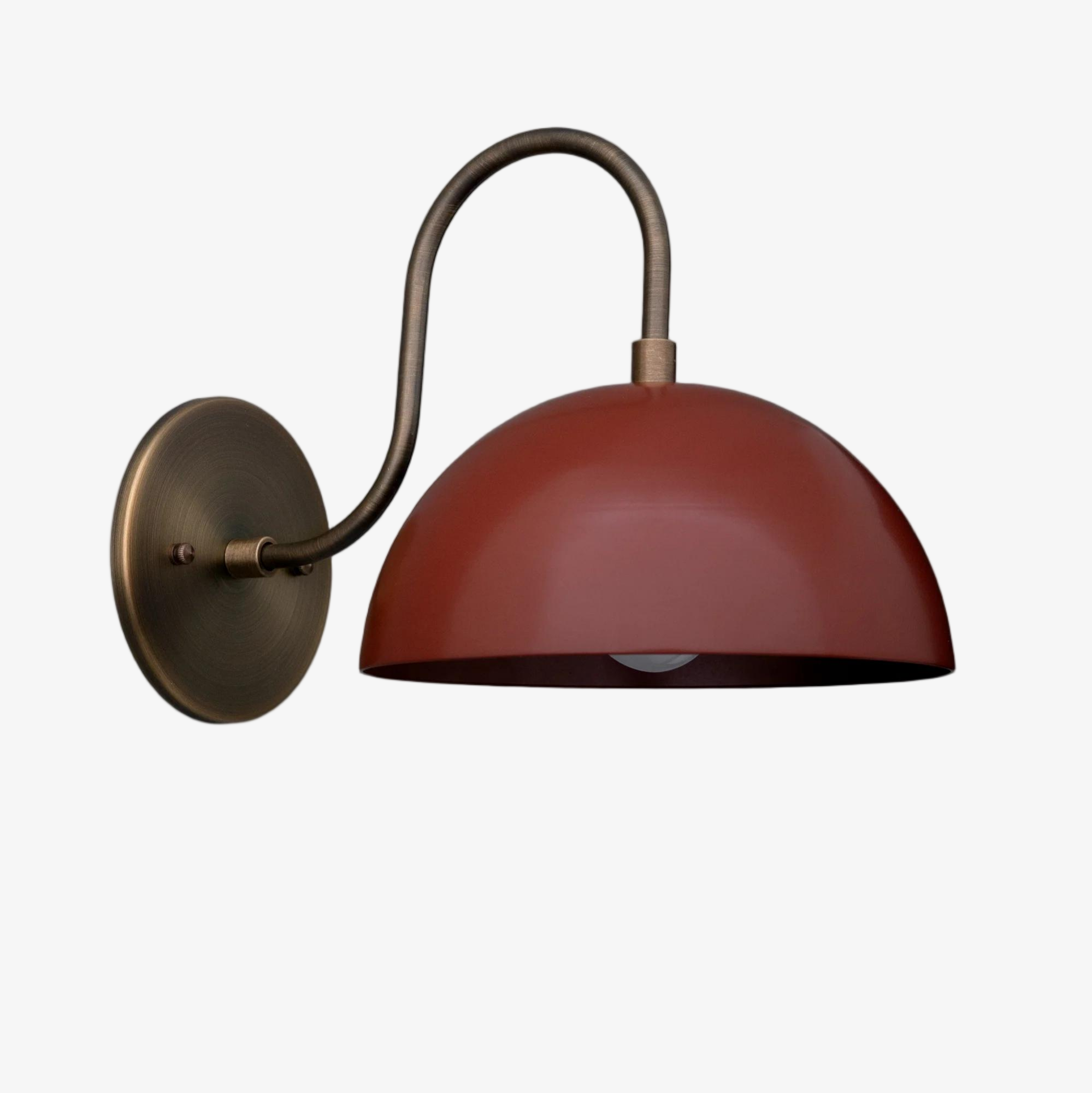 Disc Wall Sconce Metal Modern Vintage Hallway