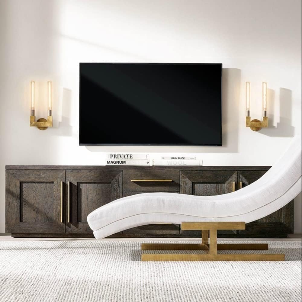 Arisha Nordic Metal Glass Indoor Wall Lamp Restaurant Bedroom - Letslighting